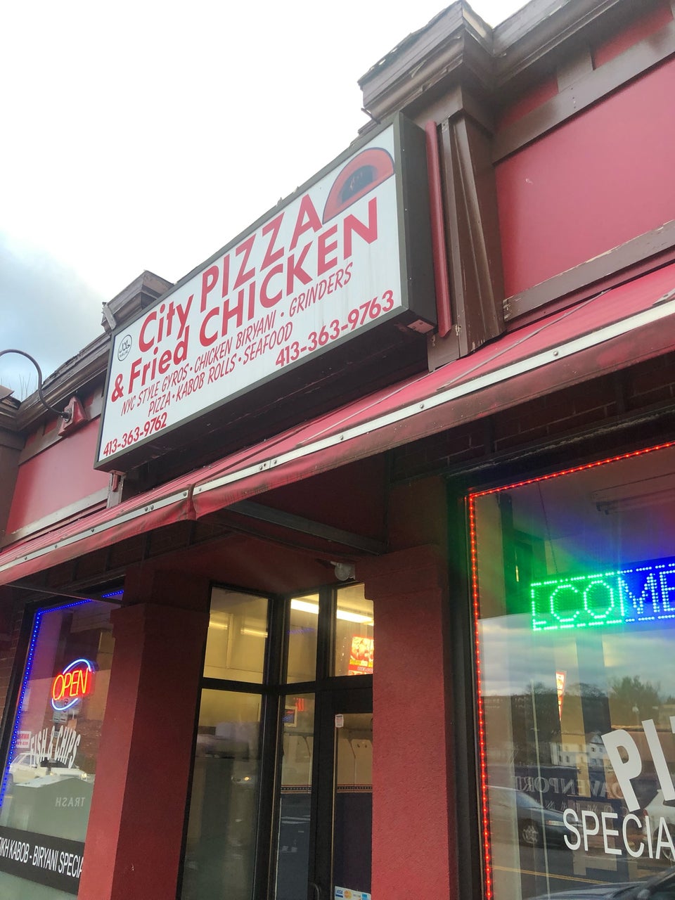 City Pizza And Fried Chicken 982 Main St, Springfield
