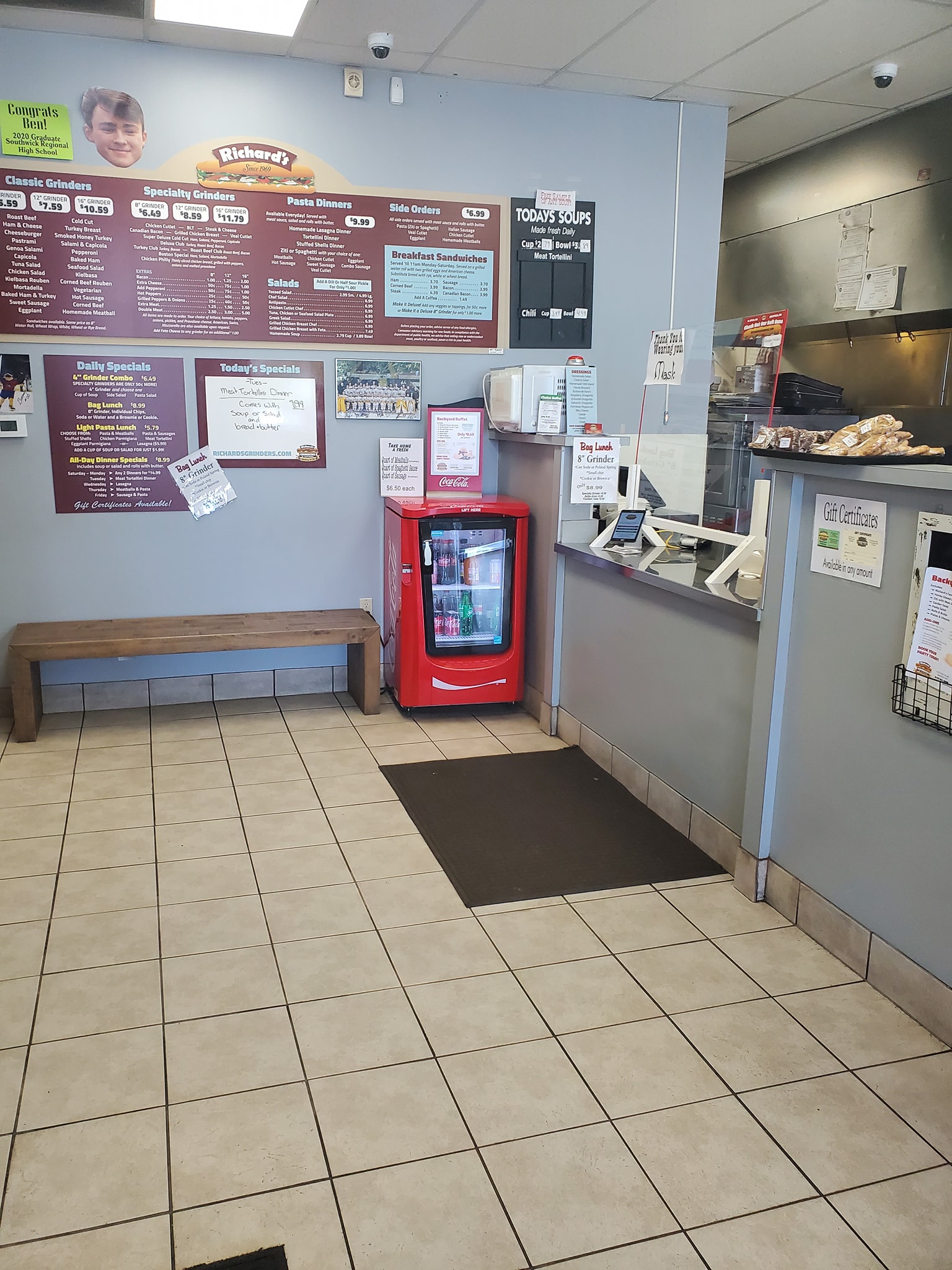 Richard's Grinders 875 Memorial Ave, West Springfield