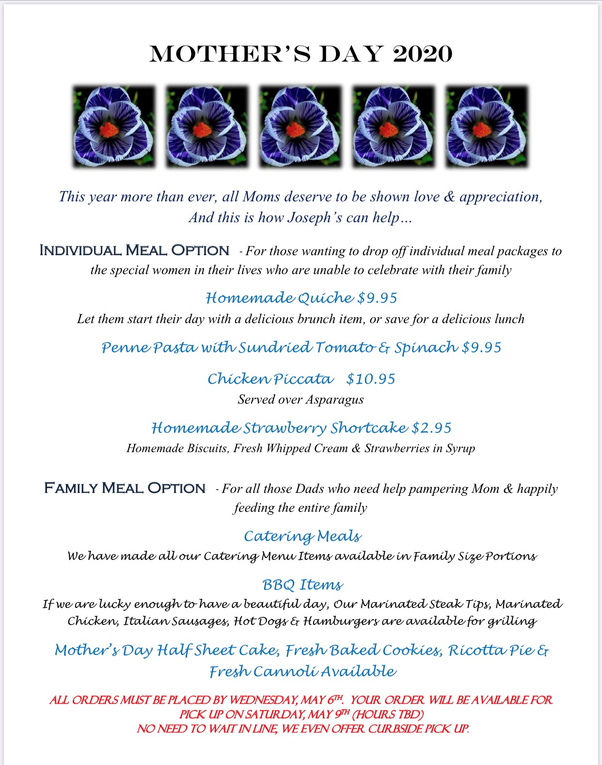 Joseph's Industrial Catering 30 Torrice Dr #1, Woburn