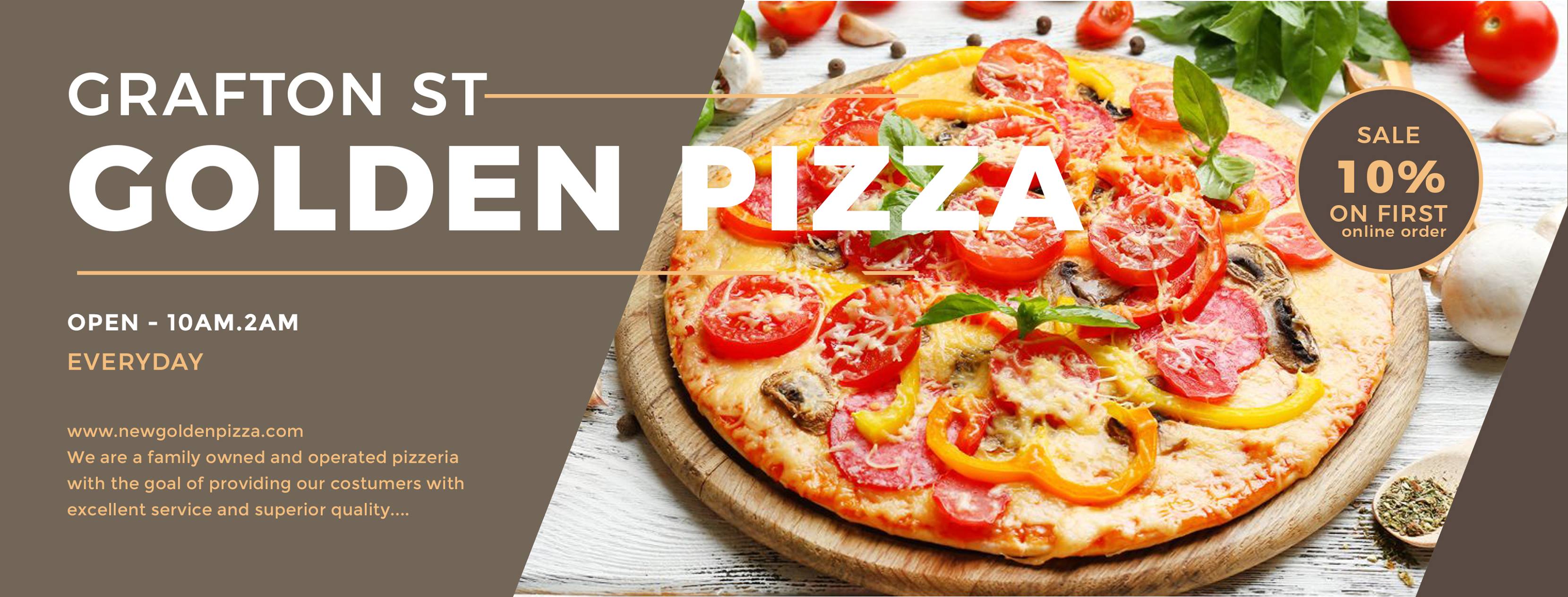 Golden Pizza on Grafton 1137 Grafton St, Worcester