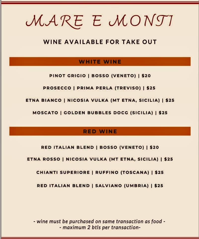 Mare E Monti Trattoria 19 Wall St, Worcester