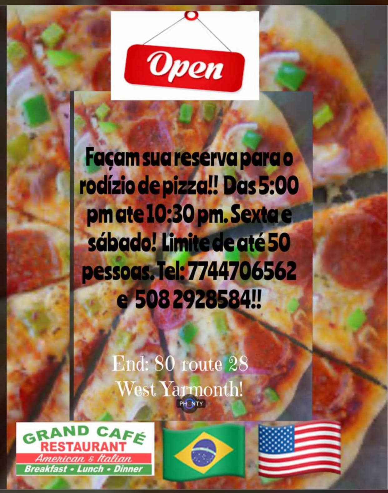 Grand Cafe 80 MA-28, West Yarmouth