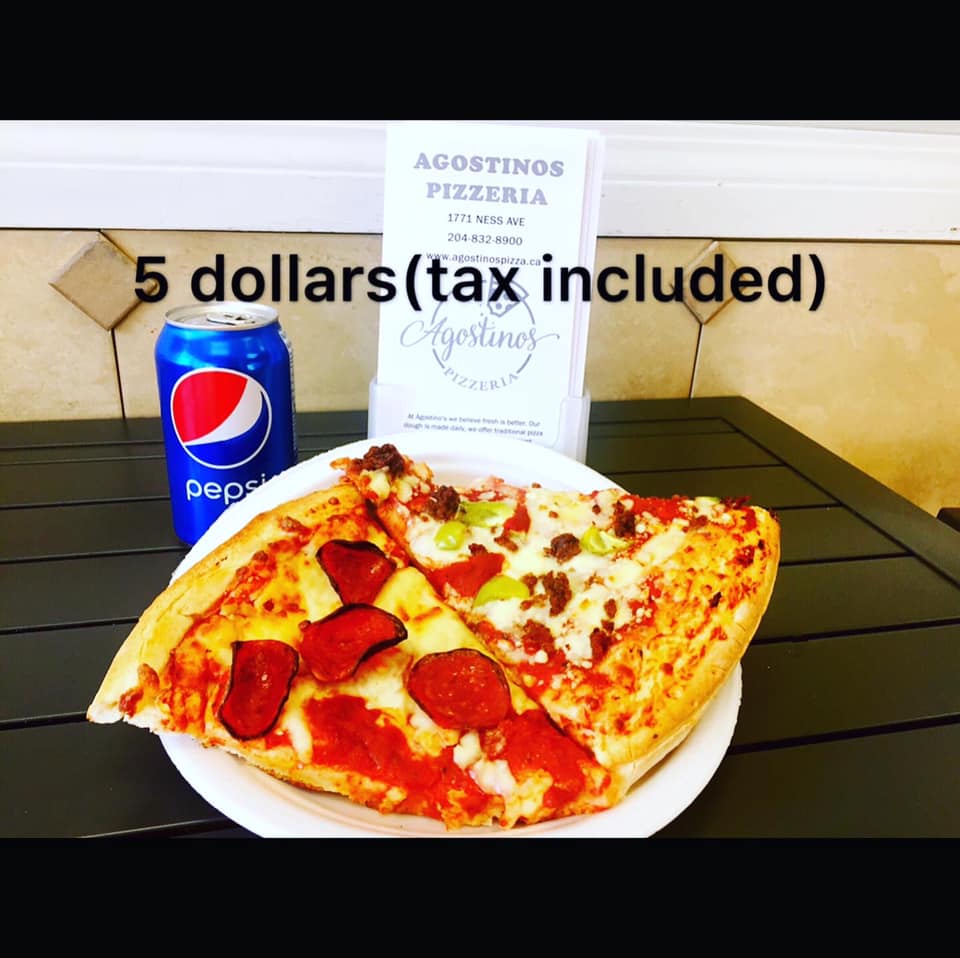 Agostino's Pizzeria 1771 Ness Ave, Winnipeg