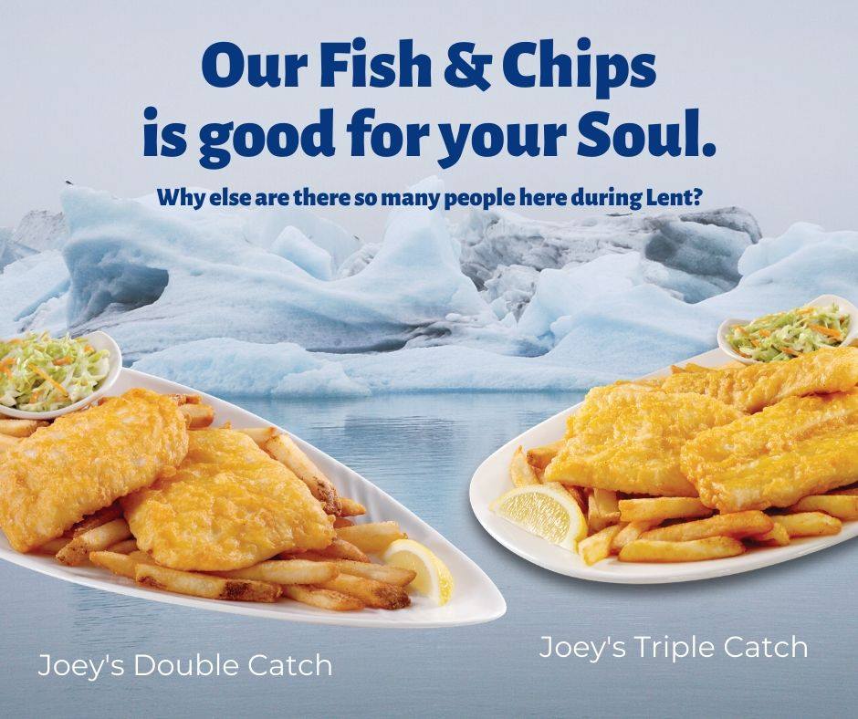 Joey's Seafood Restaurants 166 Meadowood Dr #50, Winnipeg