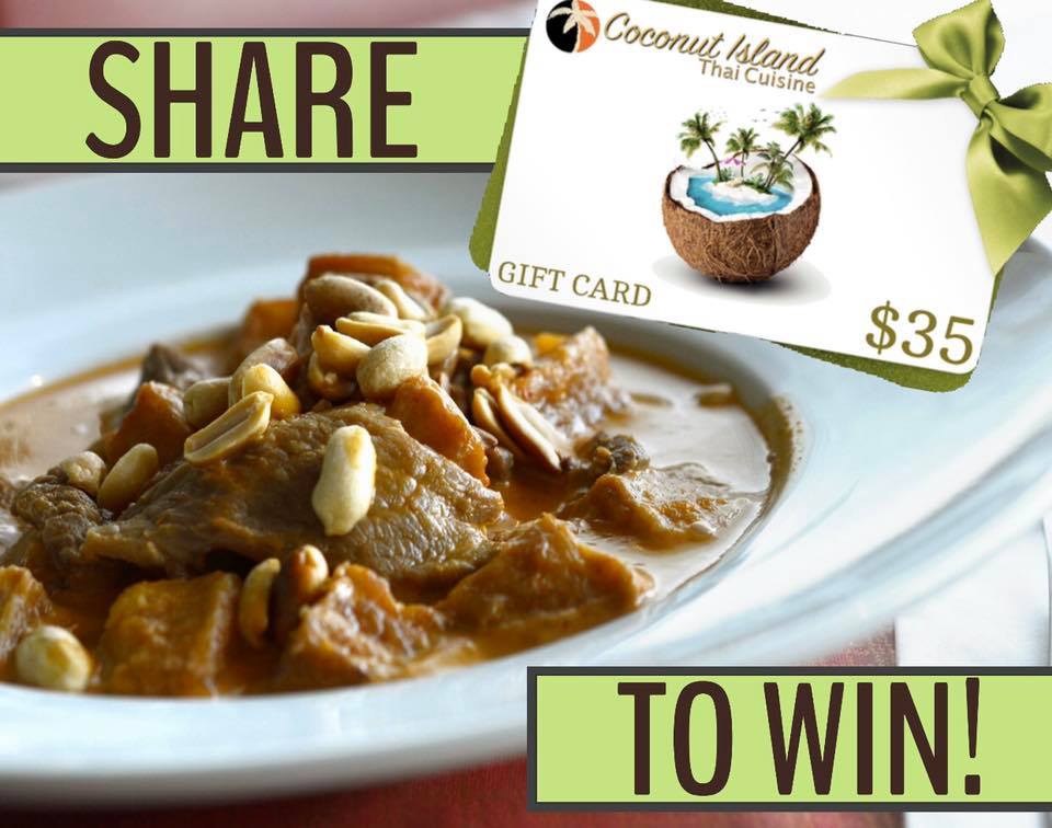 Coconut Island Thai Cuisine 1607 Pembina Hwy, Winnipeg