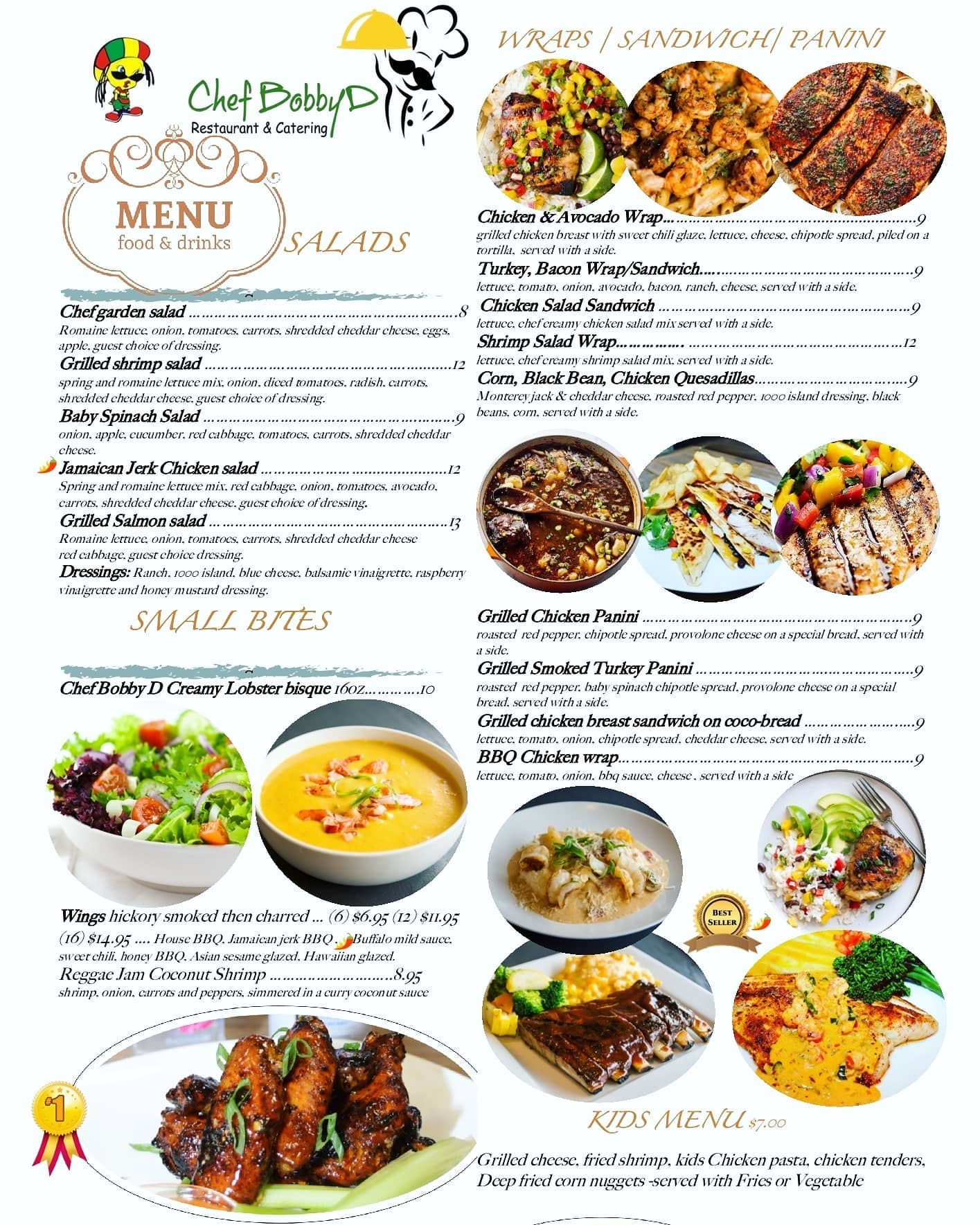 Chef BobbyD Restaurant and Catering 4032 Falls Rd, Baltimore