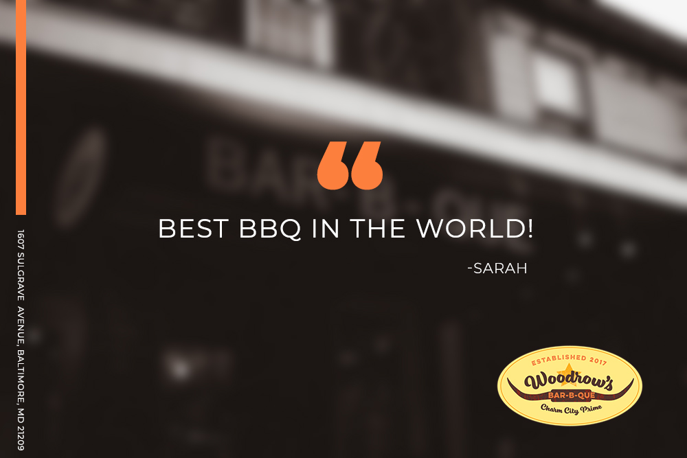 Woodrow's Bar-B-Que 1605 Sulgrave Ave, Baltimore
