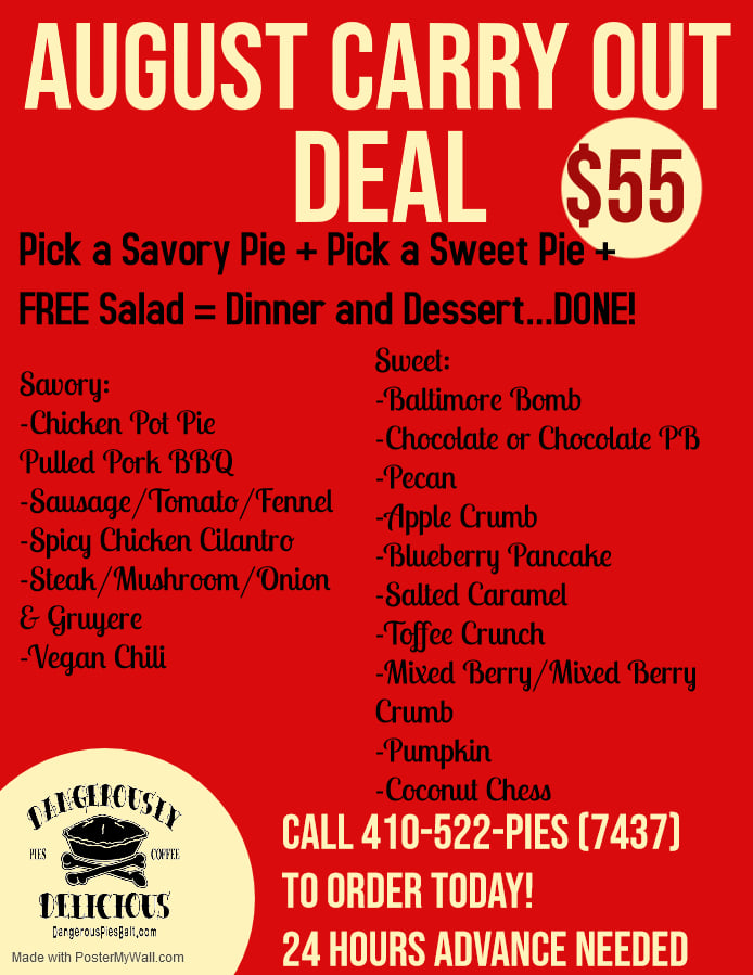 Dangerously Delicious Pies 2839 O'Donnell St, Baltimore