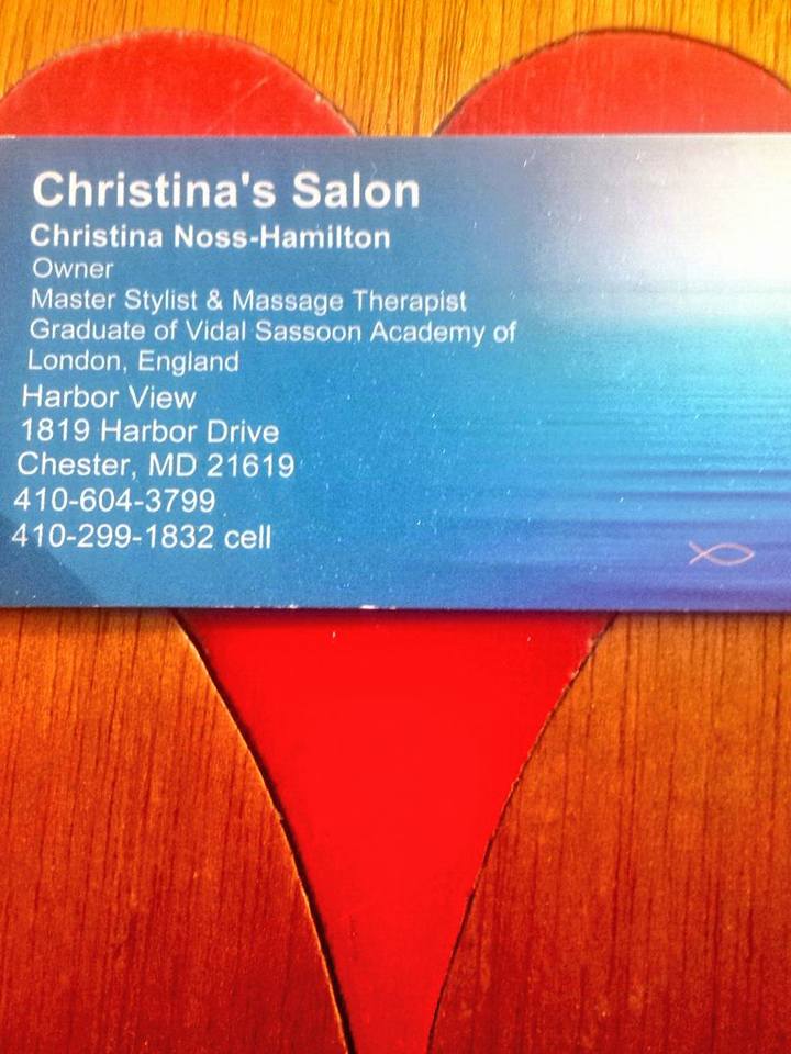 Christina's Salon 1819 Harbor Dr, Chester Maryland 21619