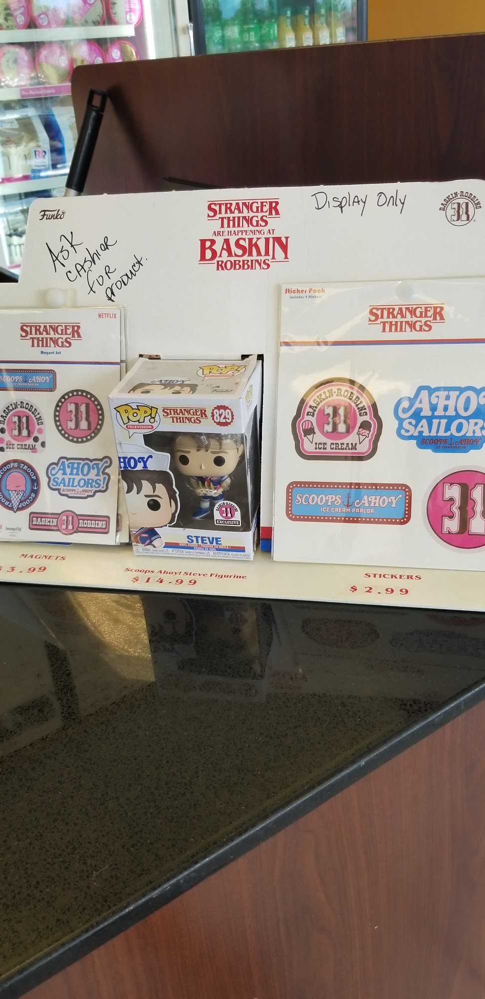 Baskin-Robbins Menu