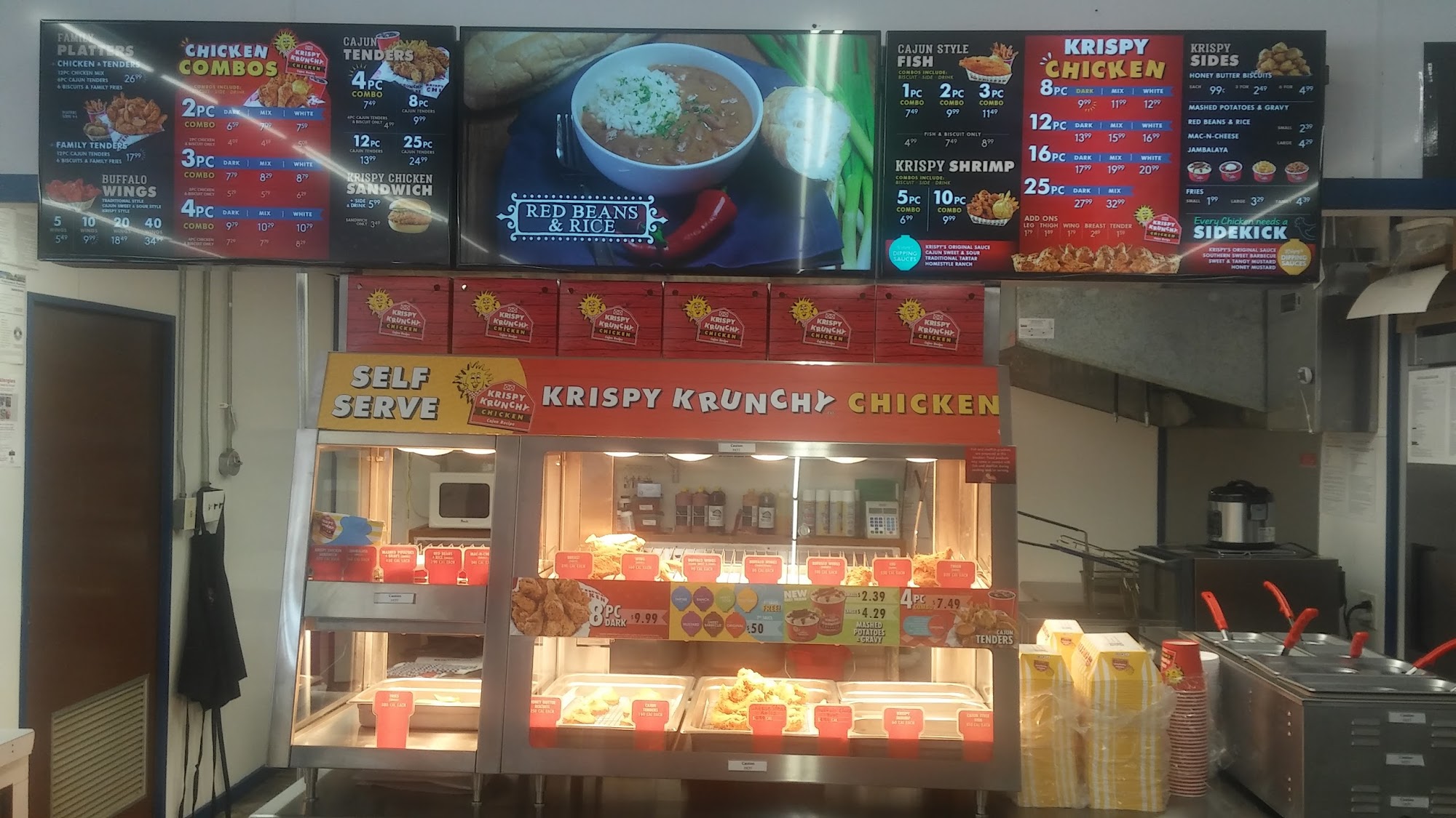 Krispy Krunchy Chicken Menu