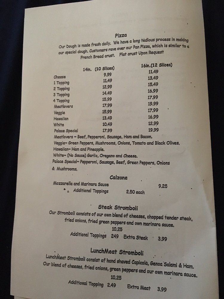 Hurlock Pizza Palace, Hurlock Menu, Reviews (72), Photos (18