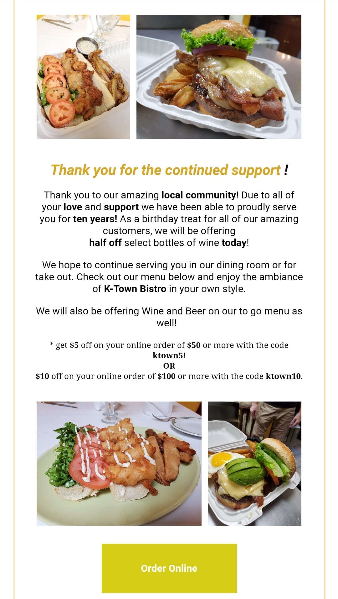 Kensington, MD Restaurants Open for Takeout, Curbside Service and/or Delivery Restaurantji