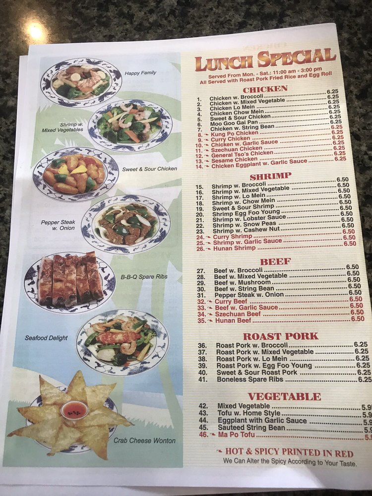 Hunan Wok, North East Menu, Reviews (129), Photos (37) Restaurantji
