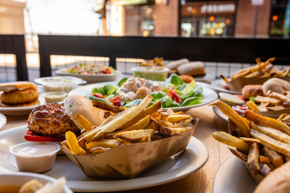 Crab cake cafe delivery Idea