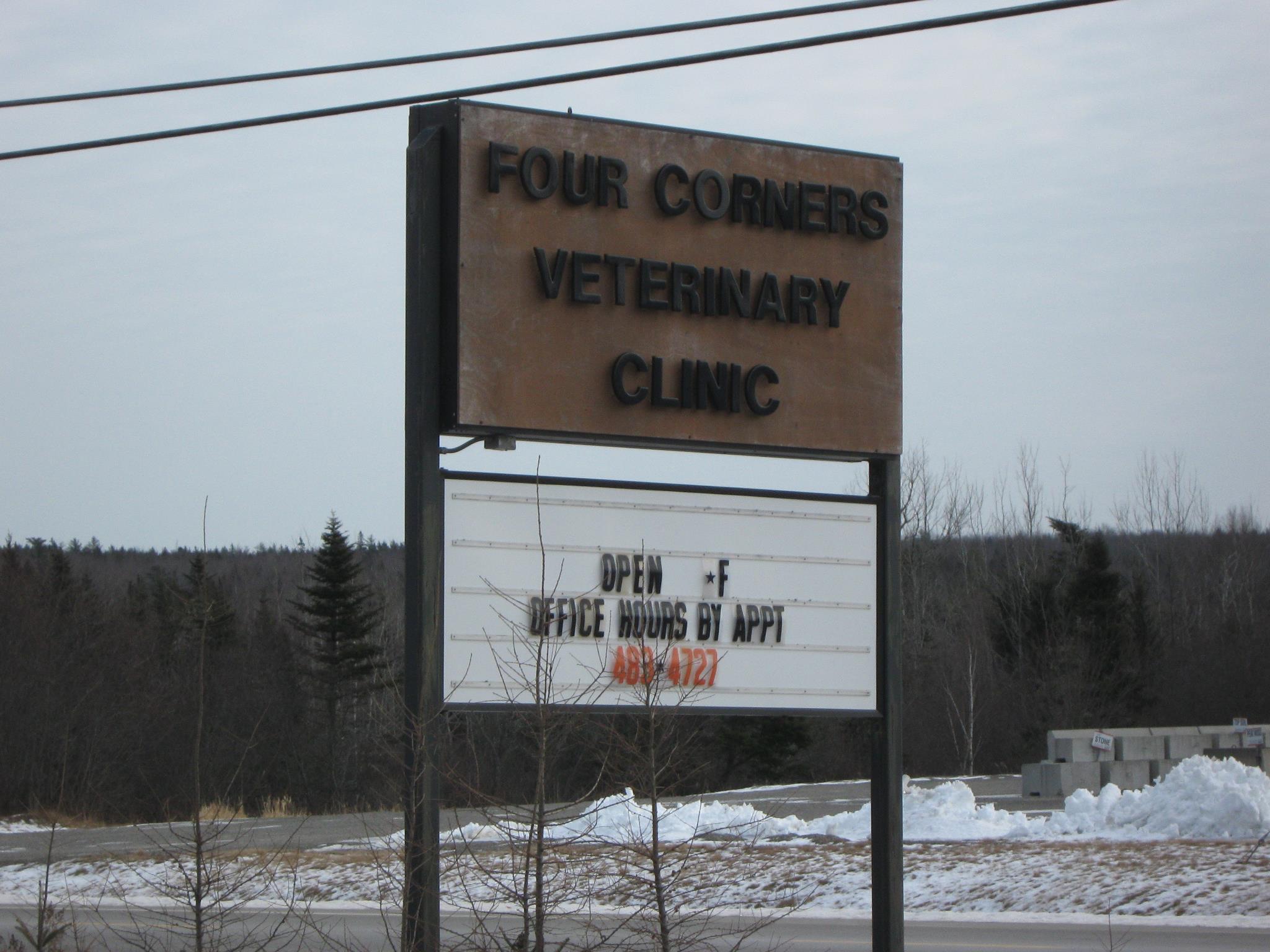 Four Corners Veterniary Clinic 390 US-1, Columbia Maine 04623