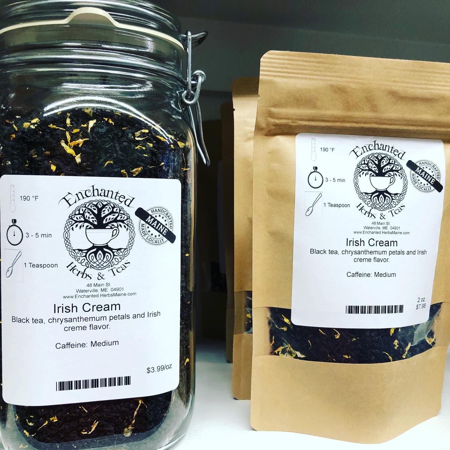 Enchanted Herbs & Teas Menu