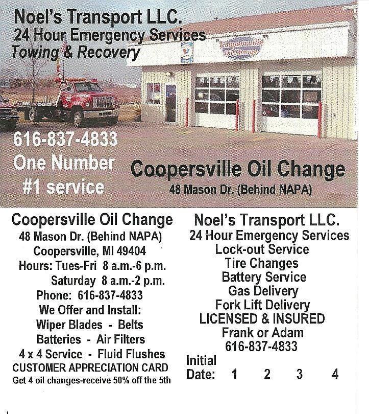 Coopersville Oil Change & Tires