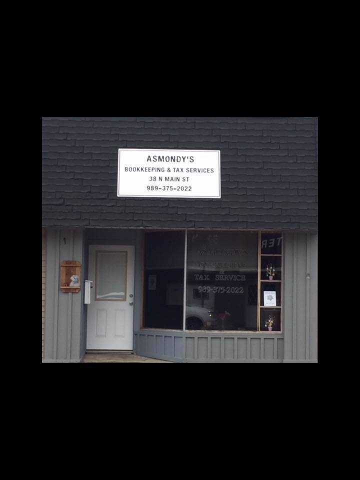 Asmondy's Bookkeeping & Tax SE 38 N Main St, Elkton Michigan 48731