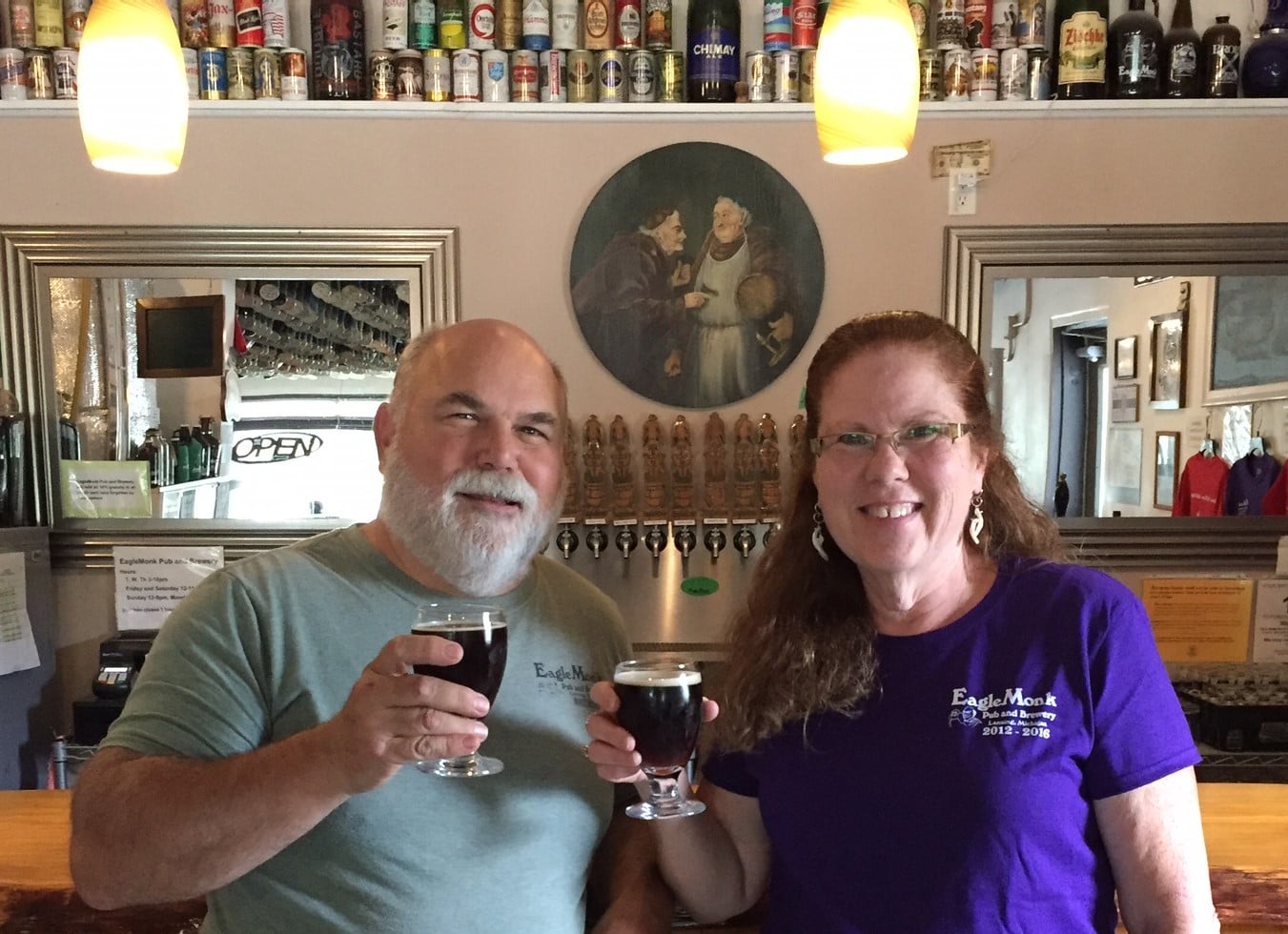 EagleMonk Pub and Brewery 4906 W Mt Hope Hwy, Lansing