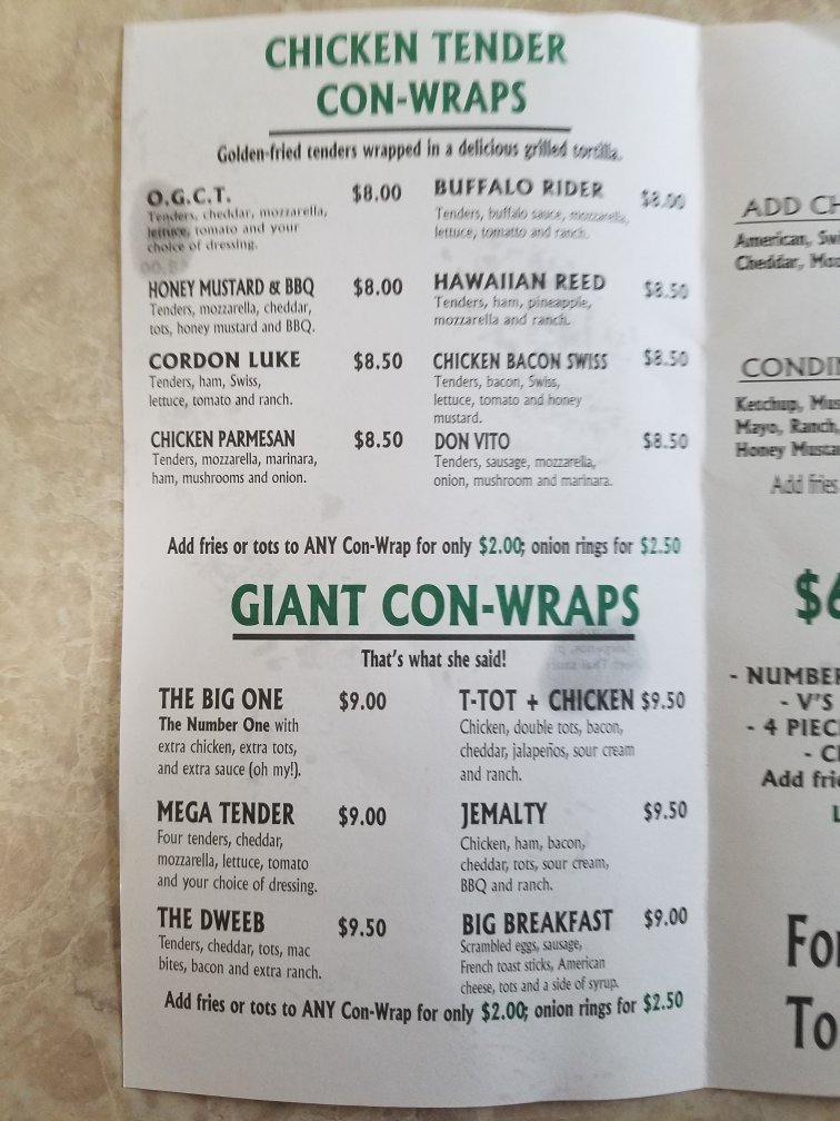 Conrad's Grill 332 Morgan Ln, Lansing