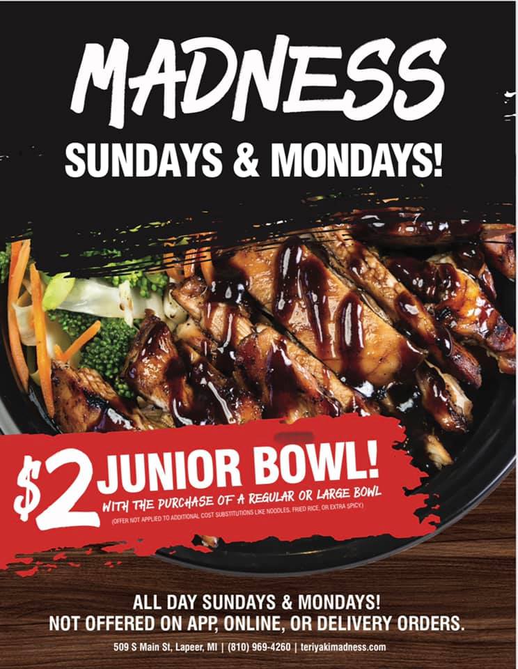 Lapeer, MI Restaurants Open for Takeout, Curbside Service and/or Delivery Restaurantji