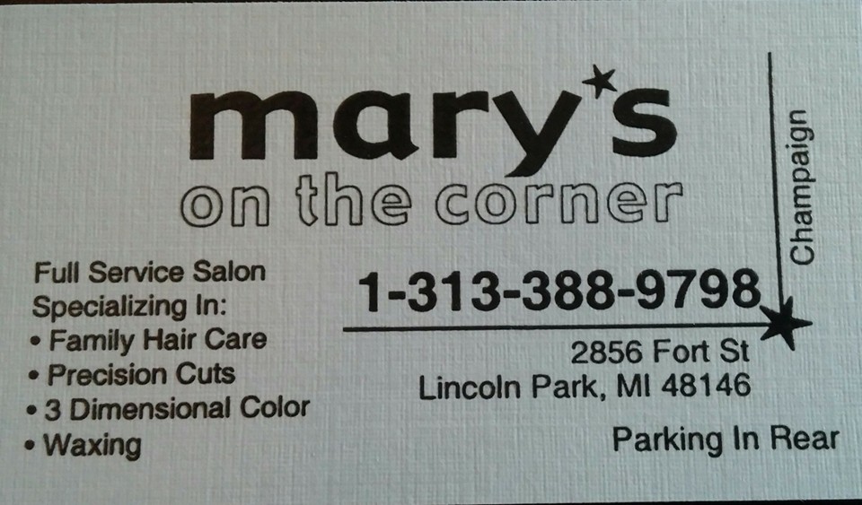 Mary's On the Corner 2856 Fort St, Lincoln Park Michigan 48146