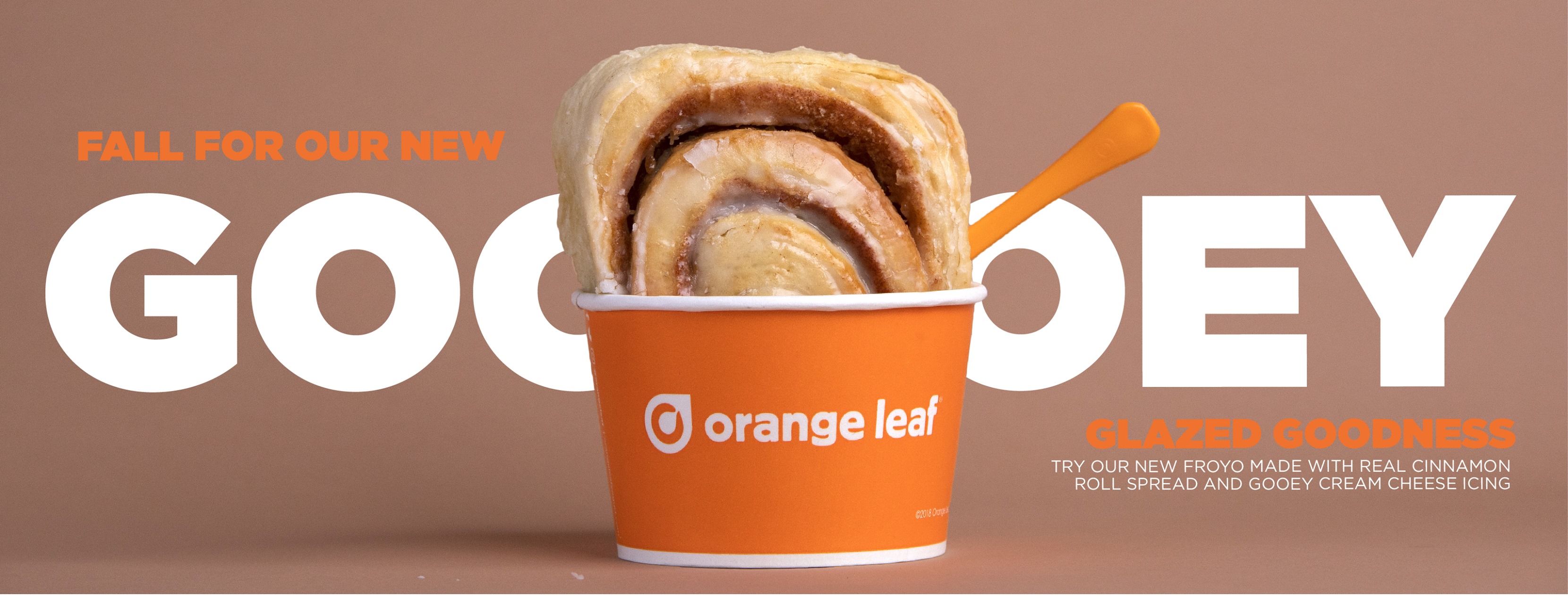 Orange Leaf Frozen Yogurt Menu