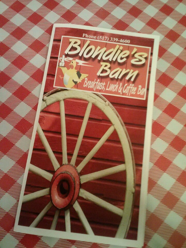 Blondie S Barn Meridian Mi 48840 Menu 75 Reviews And Photos