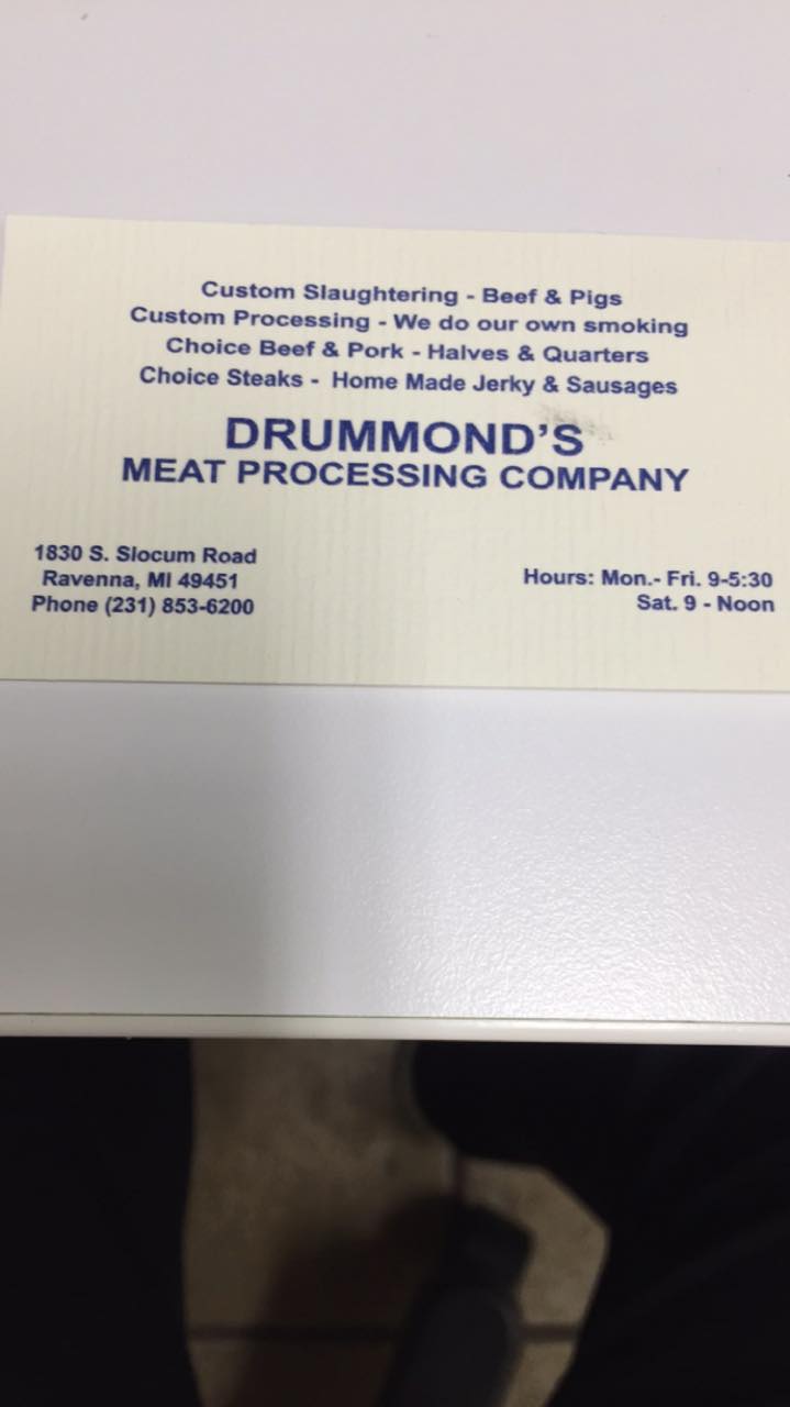Drummond Meat Processing Co