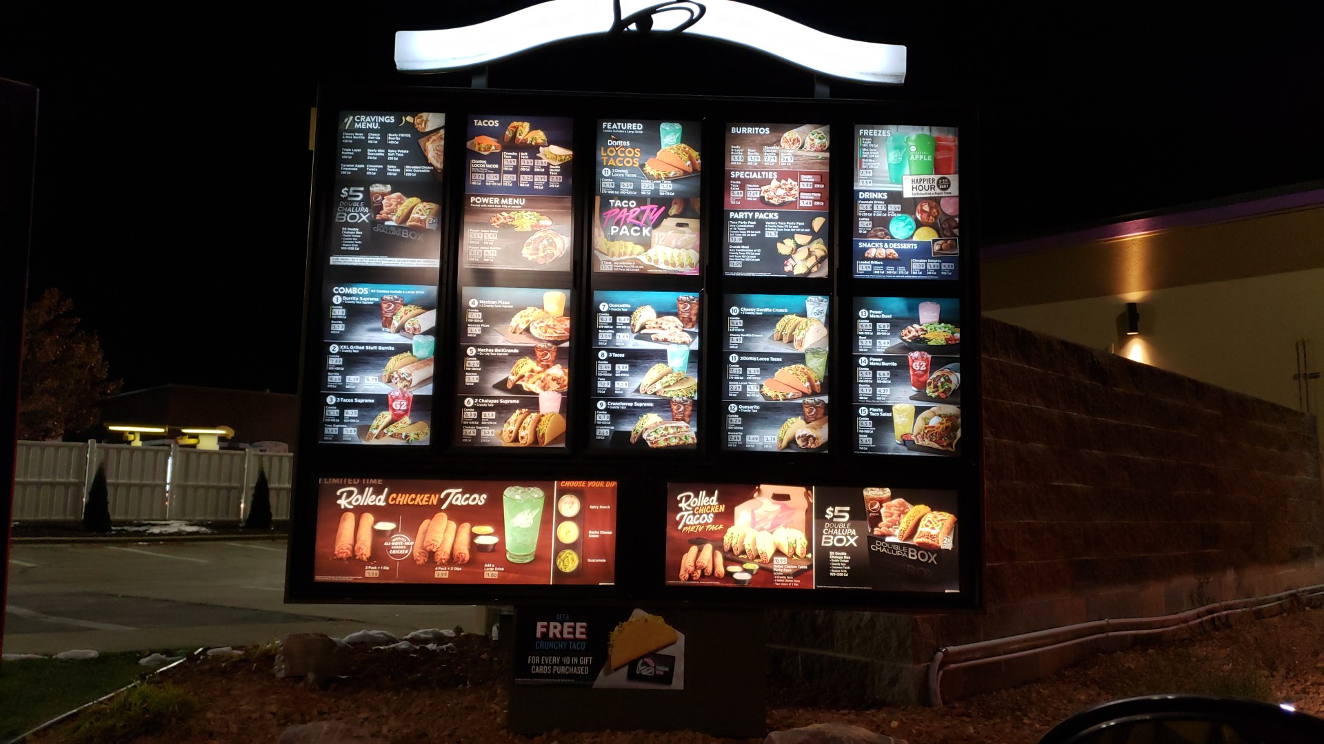 Taco Bell Menu