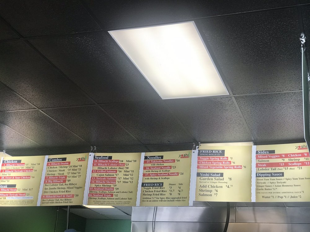 Yoshi Hibachi Grille Southfield 26035 Greenfield Rd, Southfield