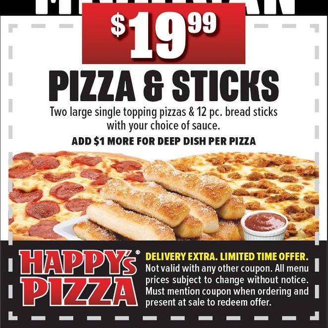 Happy's Pizza 36843 Mound Rd, Sterling Heights