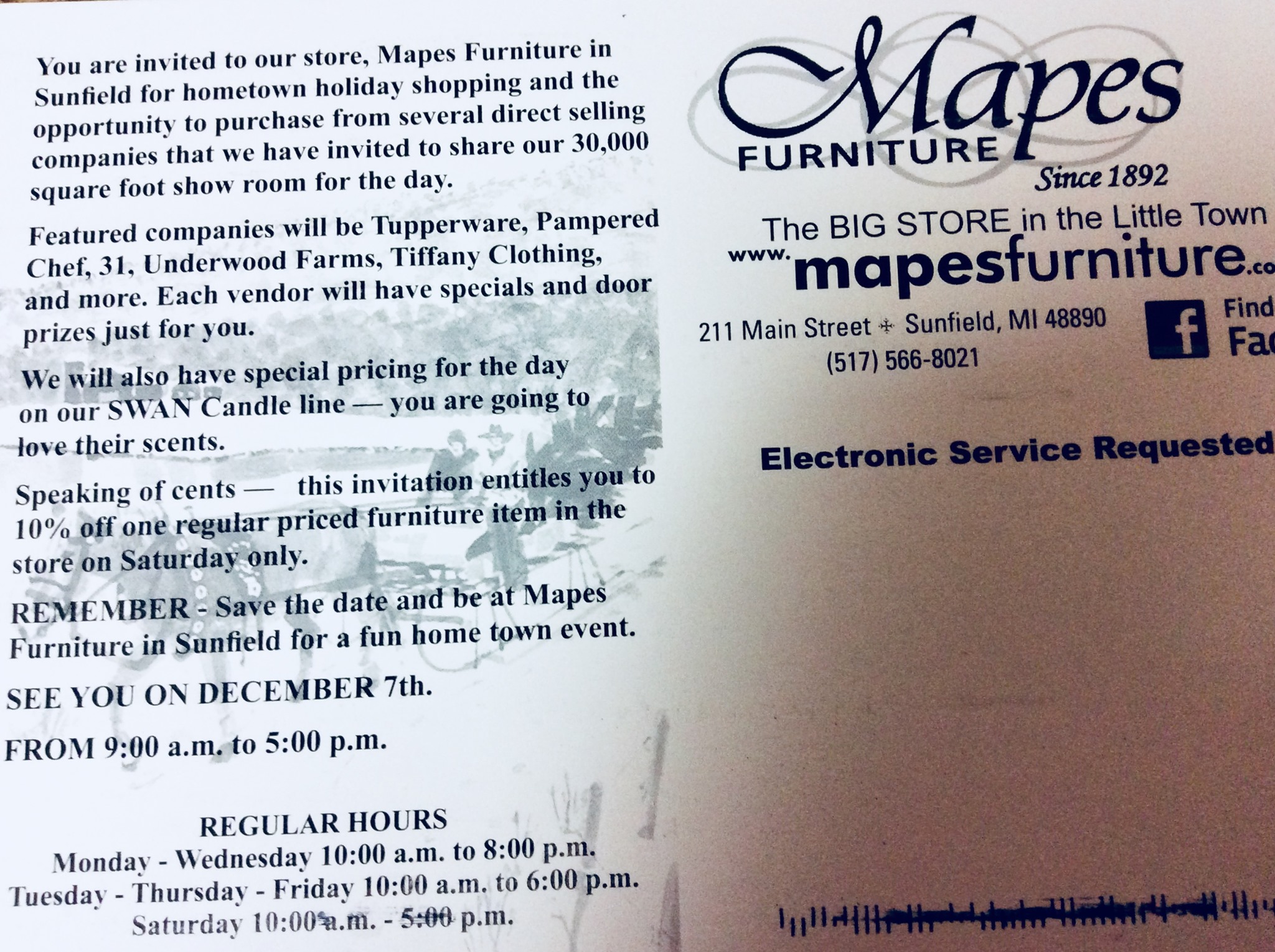 Mapes Furniture Co
