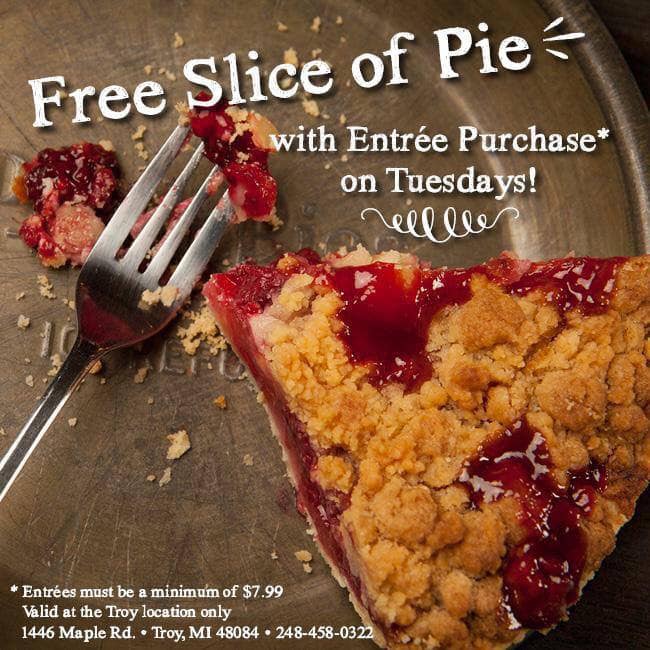 Grand Traverse Pie Company 1446 W Maple Rd, Troy
