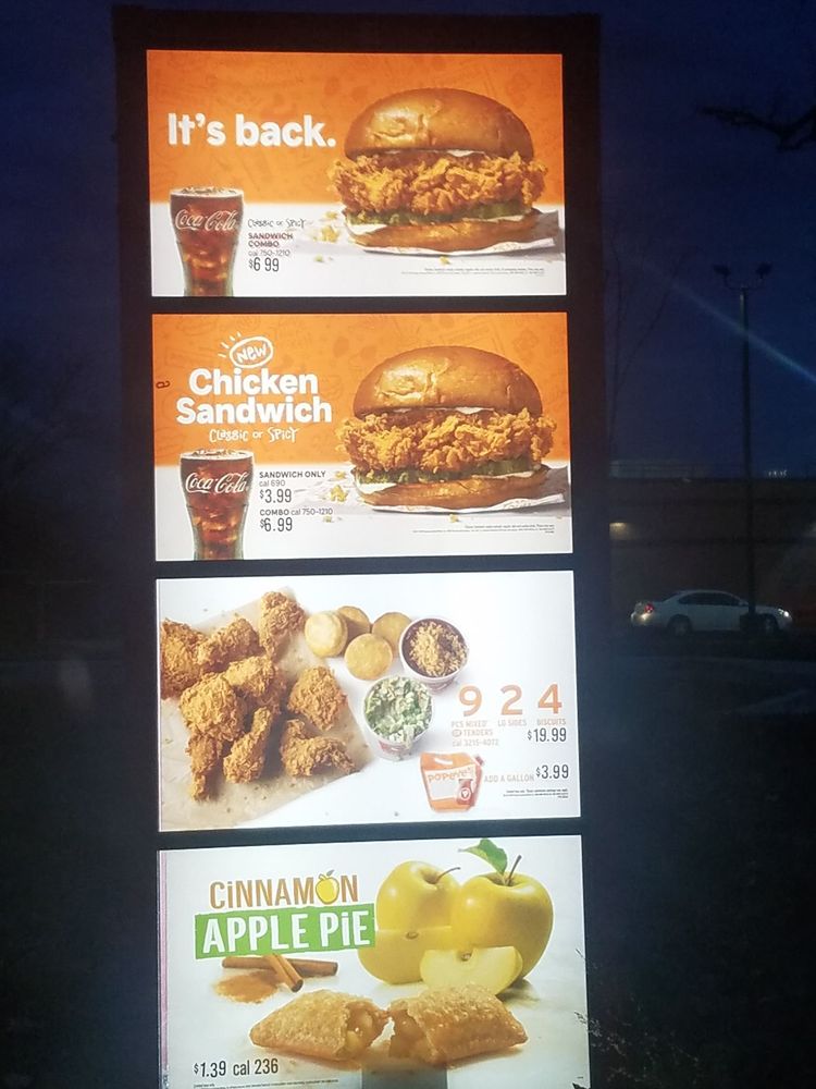 Popeyes Louisiana Kitchen 26681 Hoover Rd, Warren