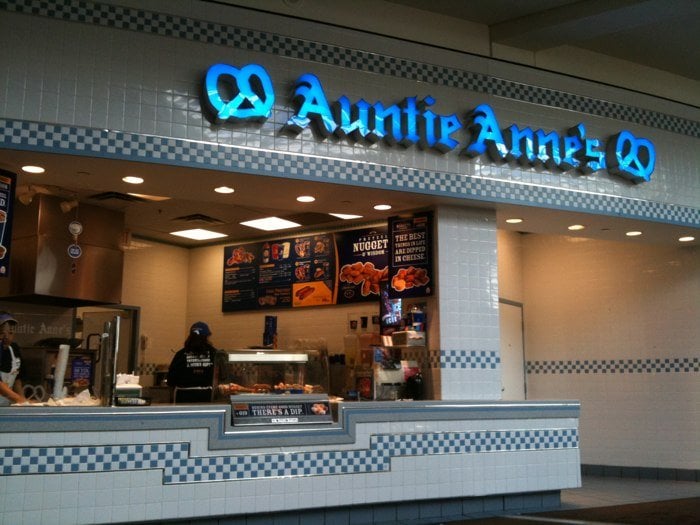Auntie Anne's Level 2, 60 East Broadway Spc N366, Bloomington