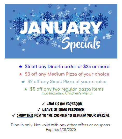 Angeno's Pizza and Pasta 13588 80th Cir N, Maple Grove