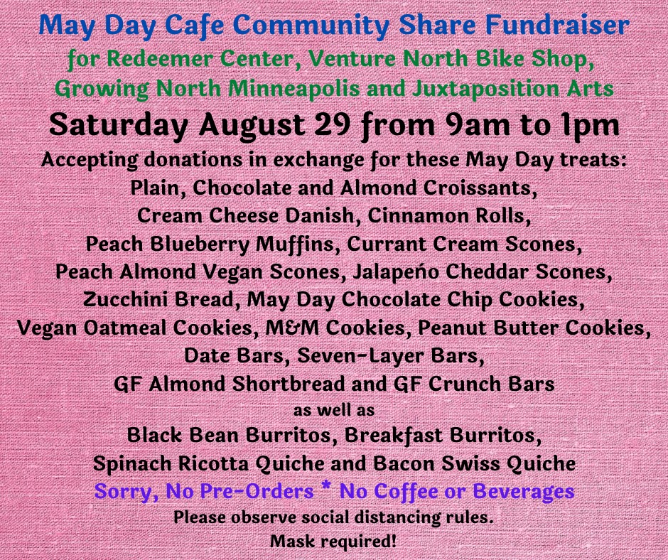 May Day Cafe 3440 Bloomington Ave, Minneapolis