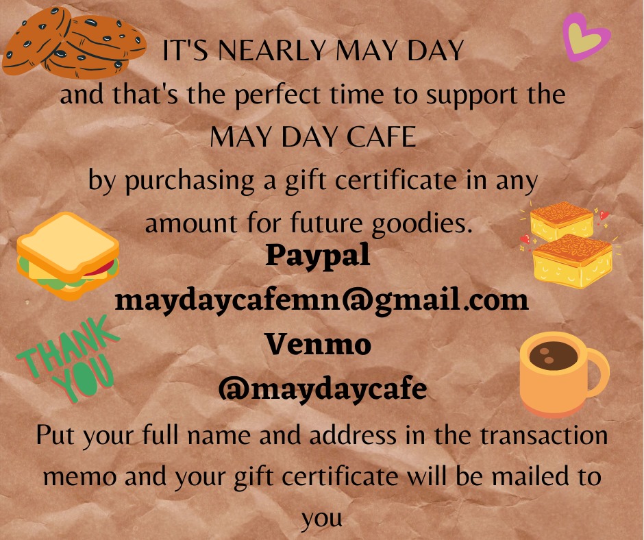 May Day Café 3440 Bloomington Ave, Minneapolis