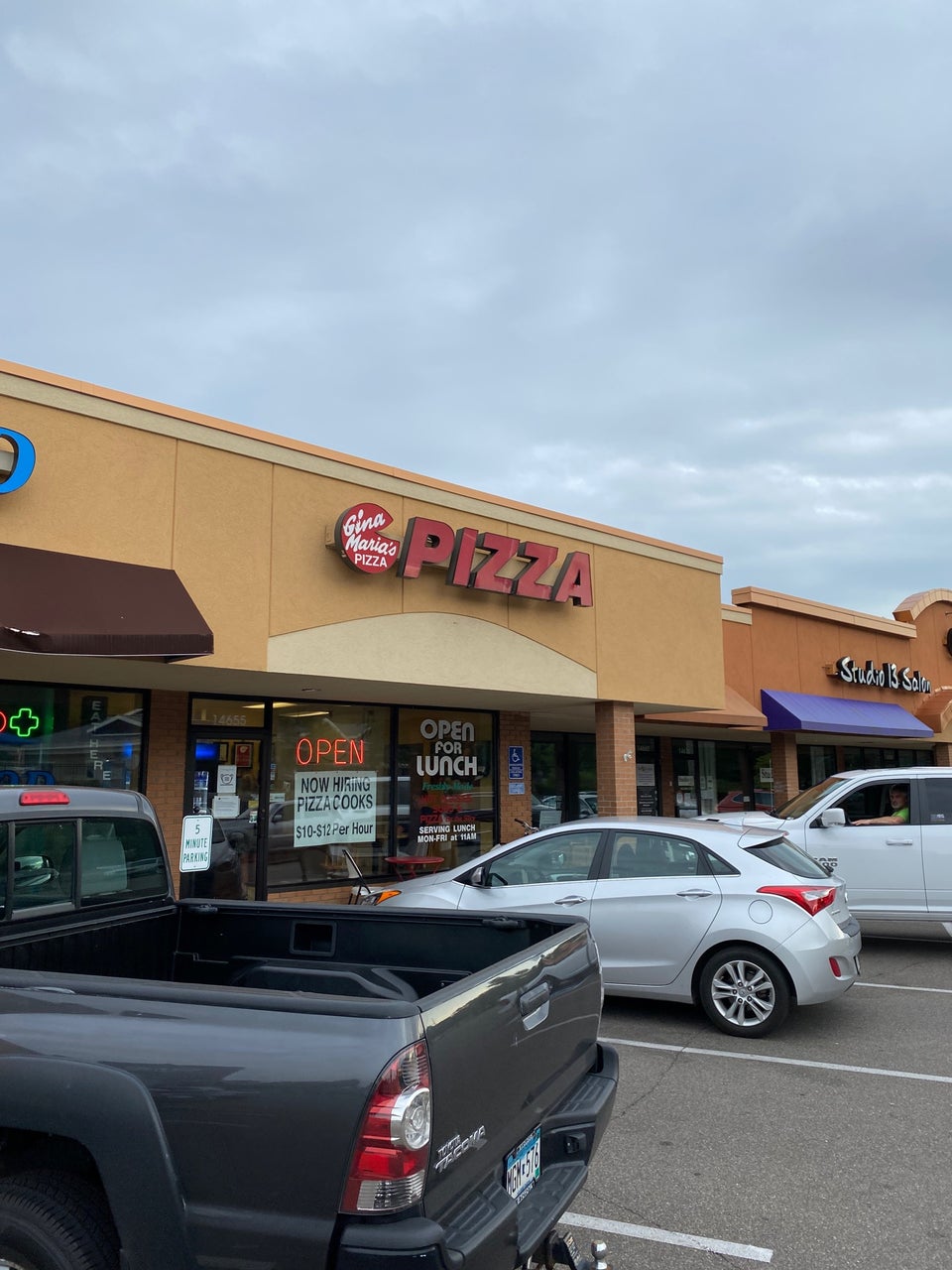 Gina Maria's Pizza 14655 Excelsior Blvd, Minnetonka