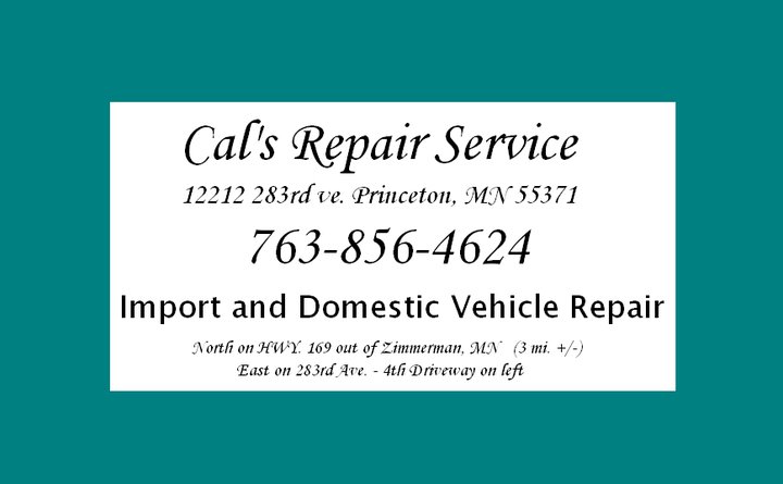 Cal's Repair Services