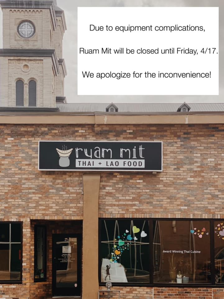 Ruam Mit Thai + Lao Food 475 St Peter St, St Paul