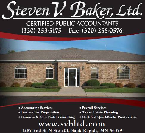 Steven V. Baker, Ltd. 1287 2nd St N #201, Sauk Rapids Minnesota 56379