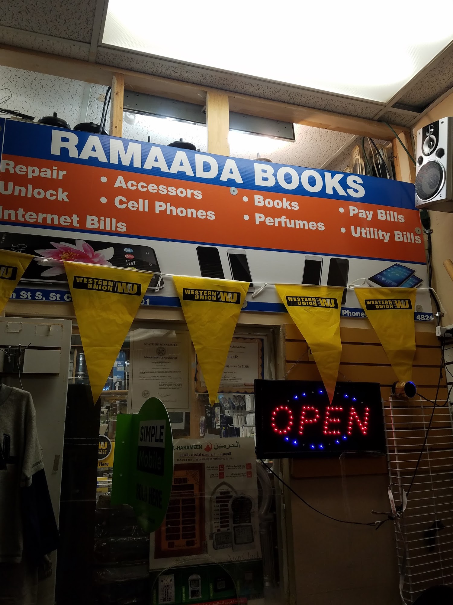 Ramaada Books and Telephone Services