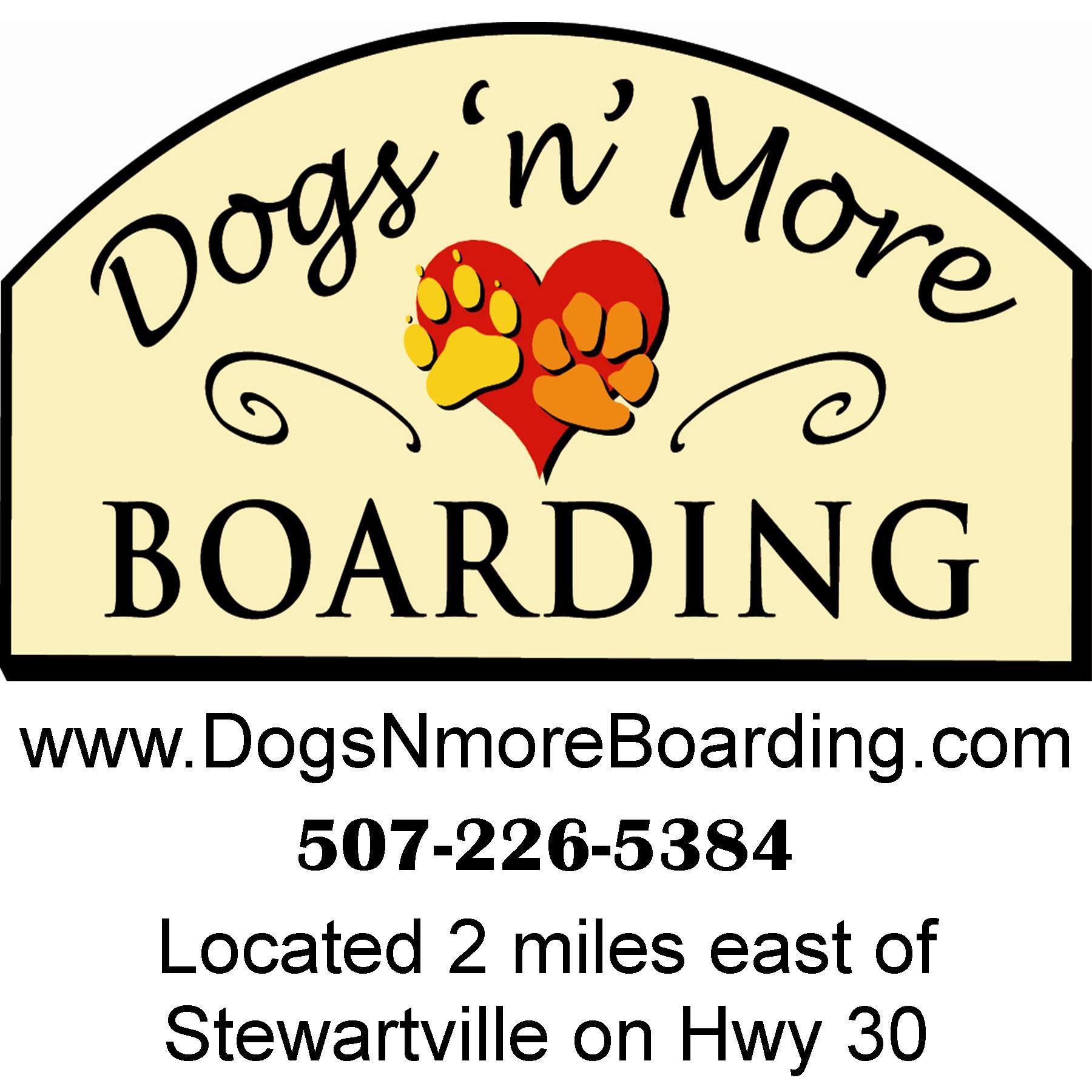 Dogs N More Boarding 2712 1st St E, Stewartville
