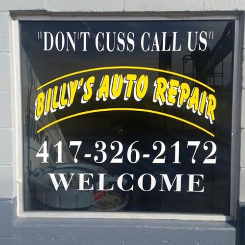 Billy's Auto Repair