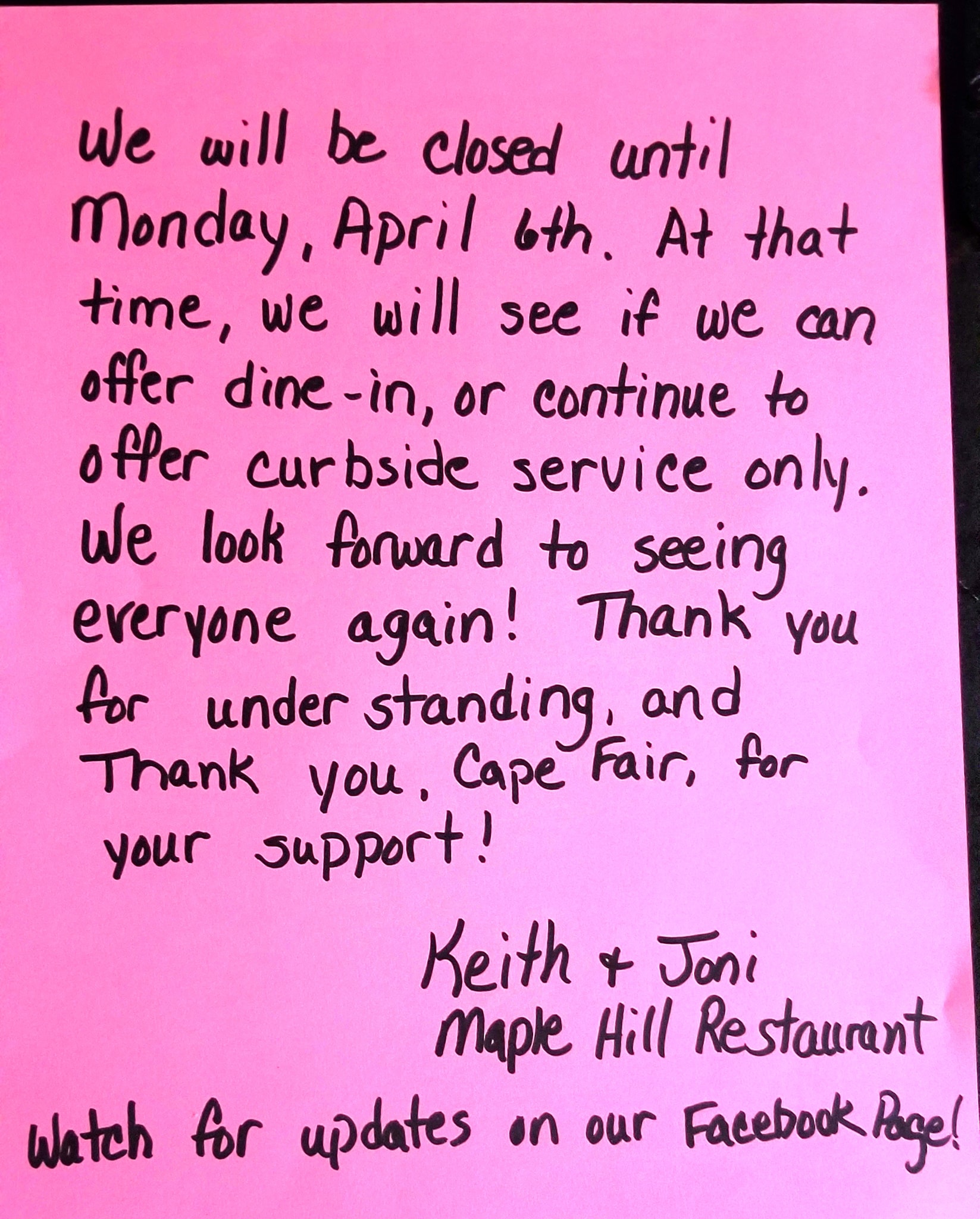 Photo credit: facebook