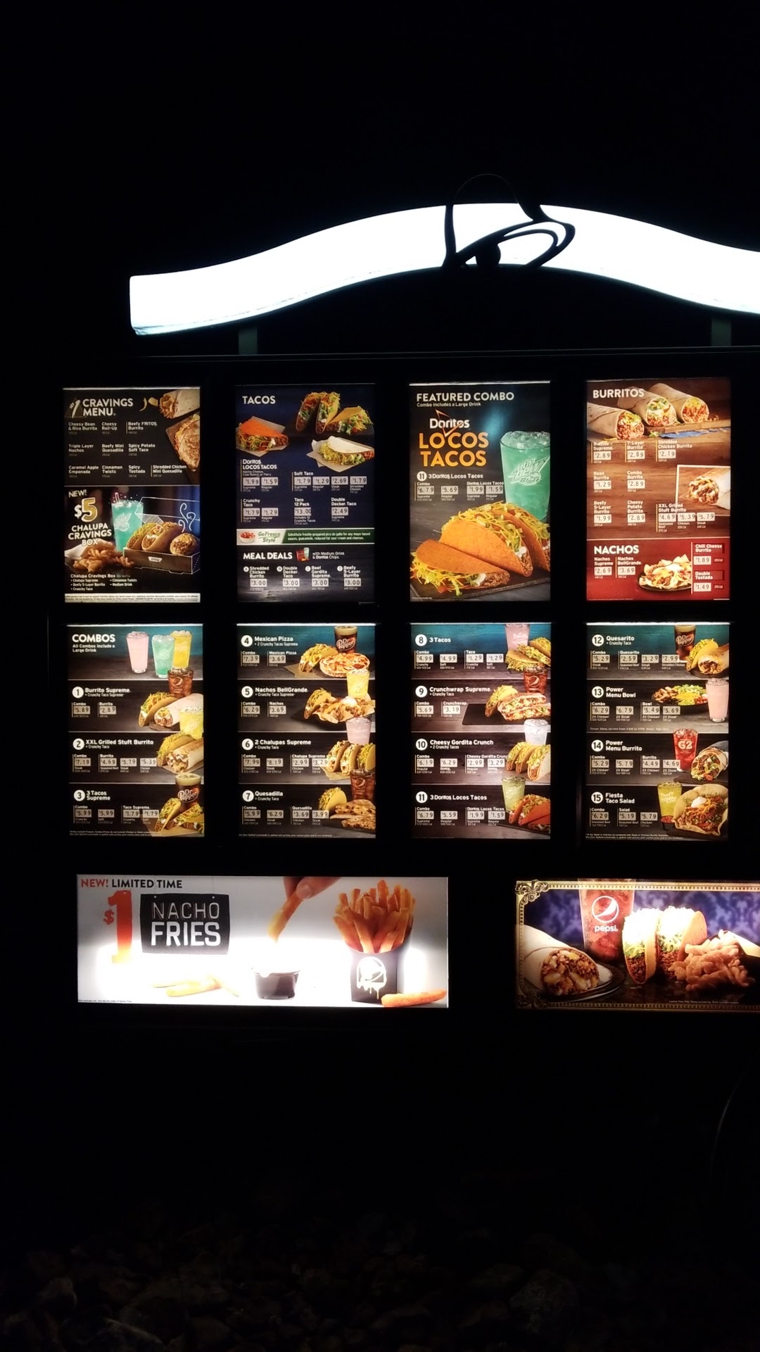 Taco Bell Menu