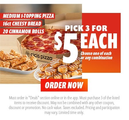 Cicis Pizza 2609 E Broadway Ste 216, Columbia